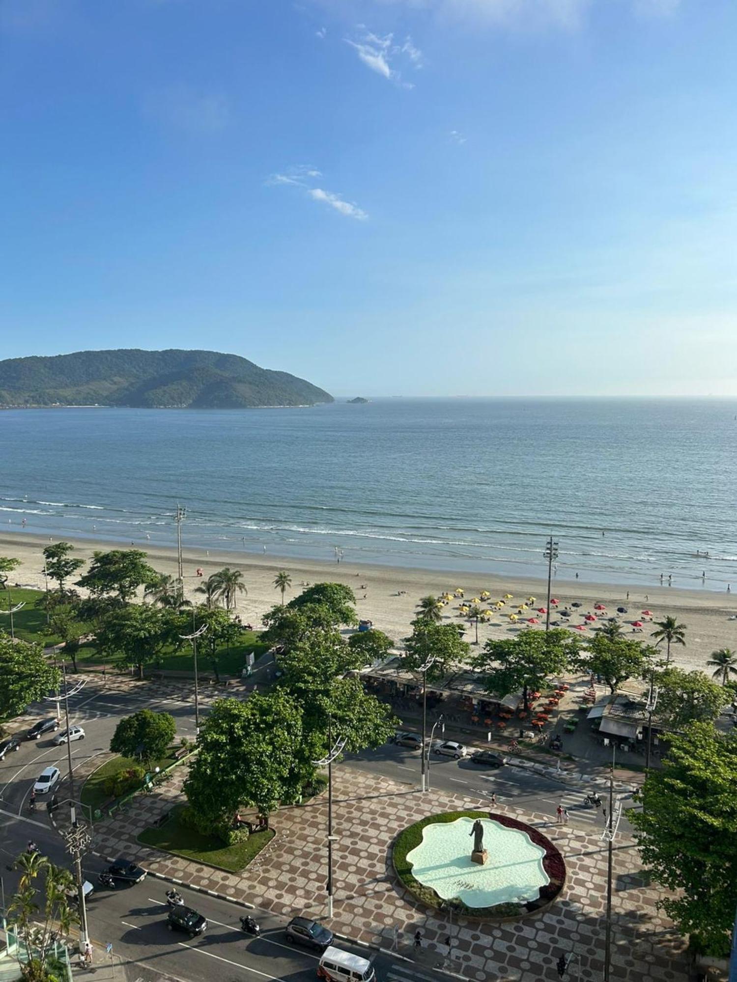 Apartamento Frente A Praia Do Embare Santos エクステリア 写真