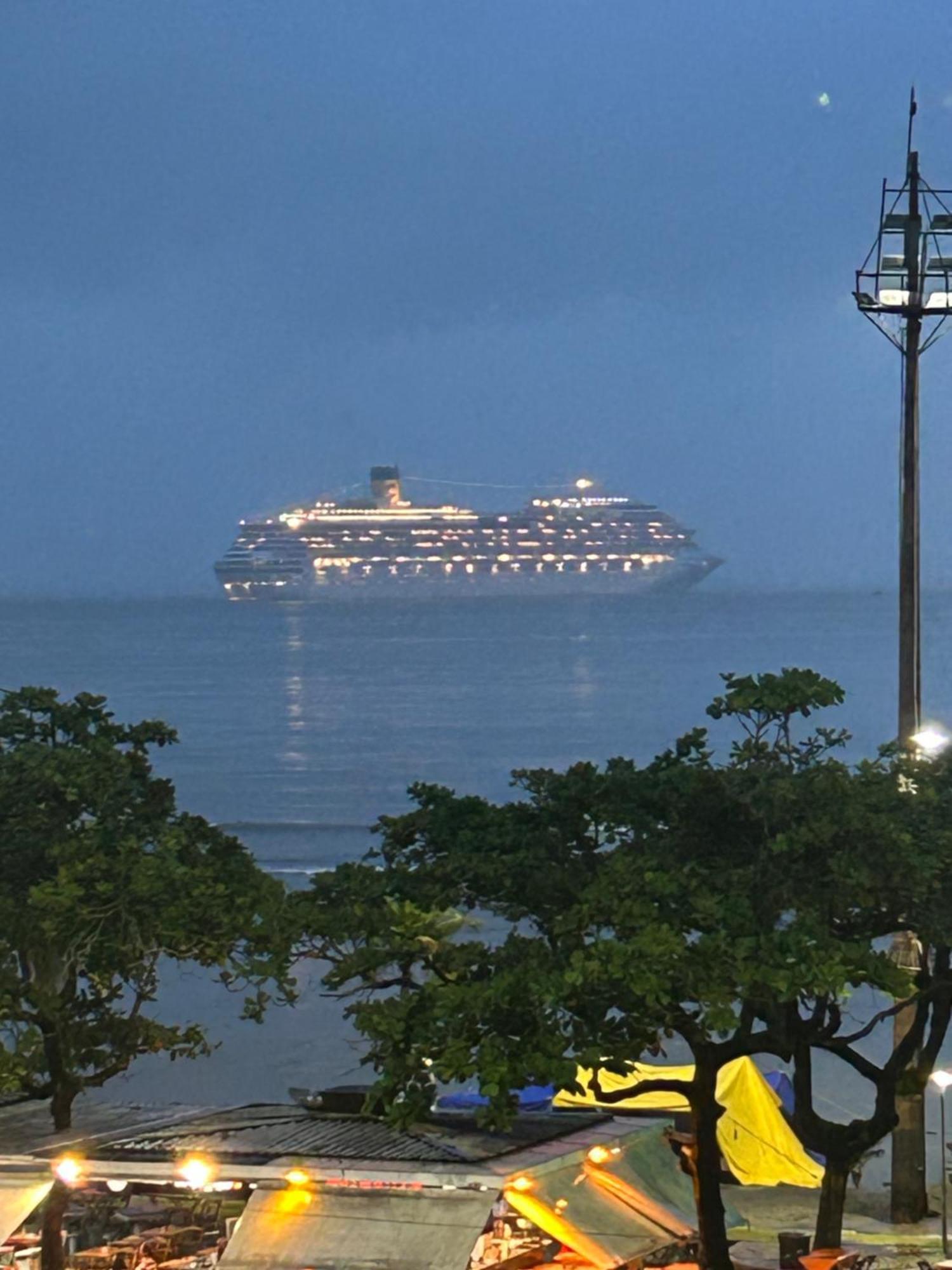Apartamento Frente A Praia Do Embare Santos エクステリア 写真