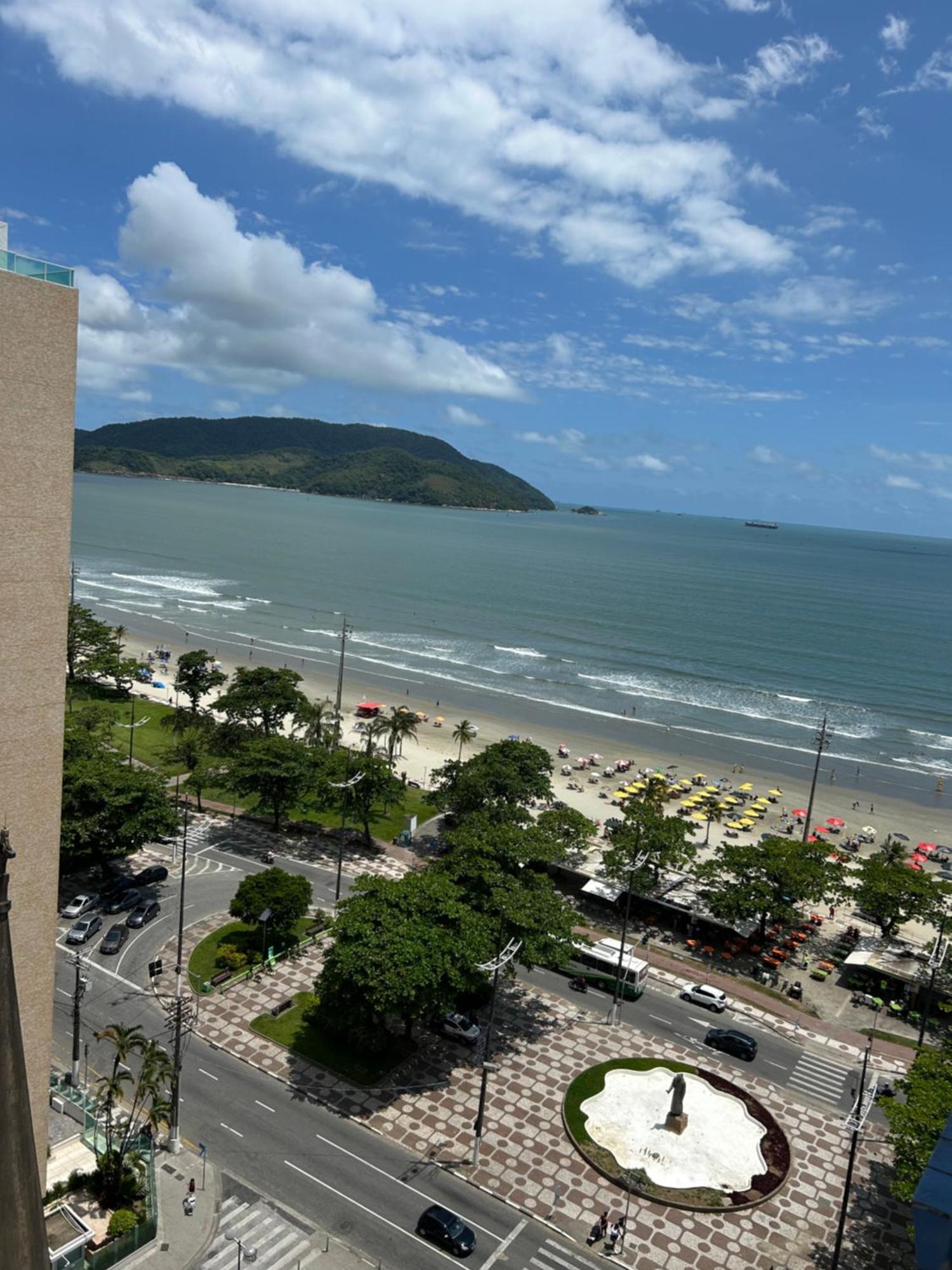 Apartamento Frente A Praia Do Embare Santos エクステリア 写真